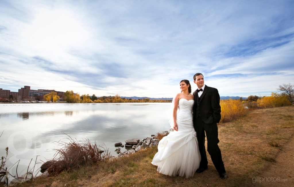 wide angle wedding photography